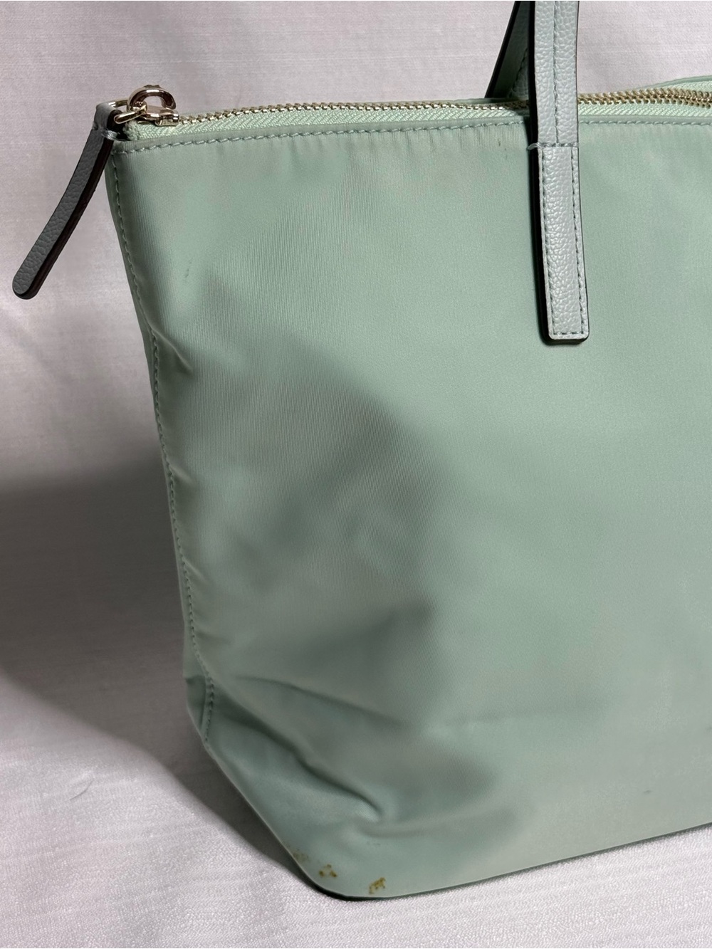 Kate Spade New York Women’s Nylon Top Zip Tote Spring Meadow Shoulder Bag - Picture 4 of 14